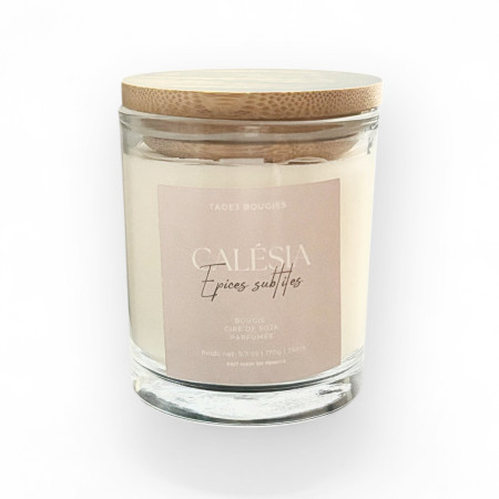 Bougie parfumée en pot avec couvercle CELESIA Bougie parfumée en pot avec couvercle CELESIA