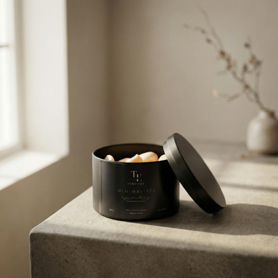 Pot de fondants parfumés Minimaliste Bois de Oud | Luxe oriental & éco-responsable | Taoé3 Lifestyle