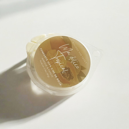My Tropical Delight Scented Wax with rapeseed wax - Mango & Papaya (90g)