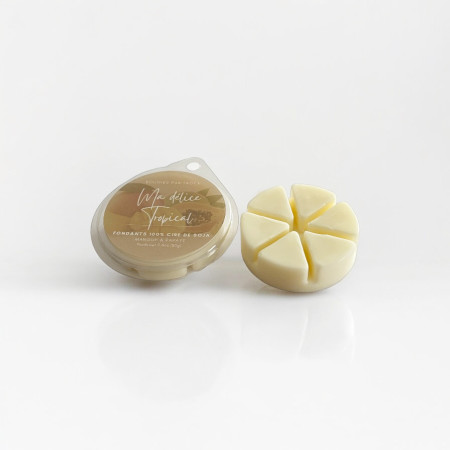My Tropical Delight Scented Wax with rapeseed wax - Mango & Papaya (90g)