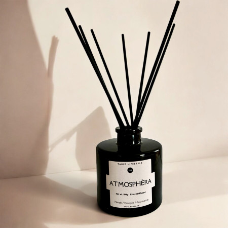 Diffuseur d'ambiance "Atmosphera" - 100ml en verre noire Diffuseur d'ambiance "Atmosphera" - 100ml en verre noire