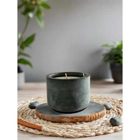 Citronnelle Mood – Bougie parfumée citronnelle cire de soja | Taoé3