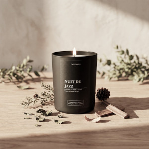 Jazz Night – Leathery scented soy wax candle | Taoé 2