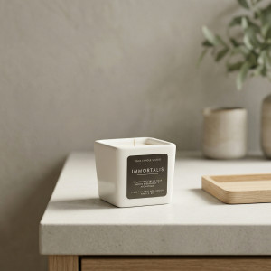 Immortalis — Mediterranean Elegance — Handcrafted Scented Candle 2
