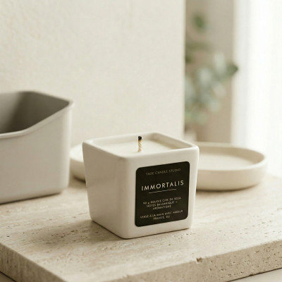 Immortalis — Mediterranean Elegance — Handcrafted Scented Candle
