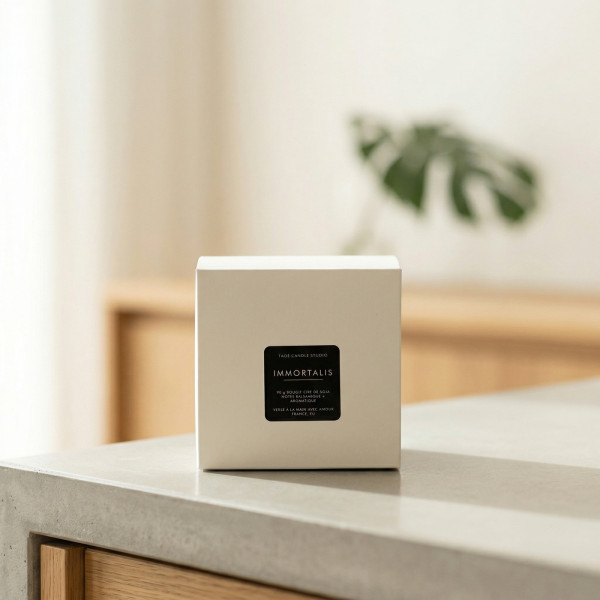 Immortalis — Mediterranean Elegance — Handcrafted Scented Candle