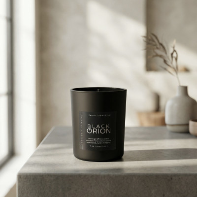 Black Orion – Woody Soy Wax Scented Candle | Taoé3