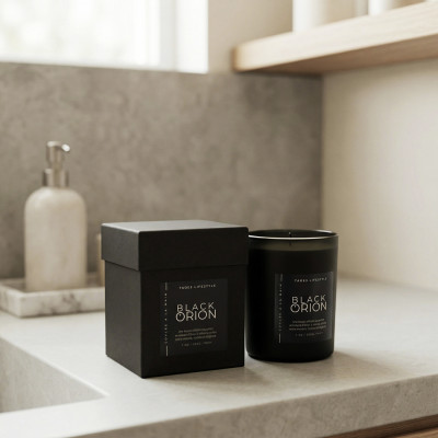 Black Orion – Woody Soy Wax Scented Candle | Taoé3