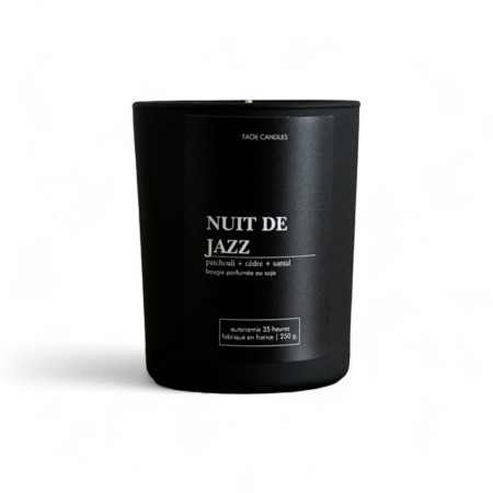 Bougies Parfumé Nuit de Jazz à double senteur Bois et Cuir Bougies Parfumé Nuit de Jazz à double senteur Bois et Cuir