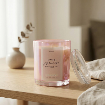 Japanese Odyssey scented candle in soy wax | Taoé3
