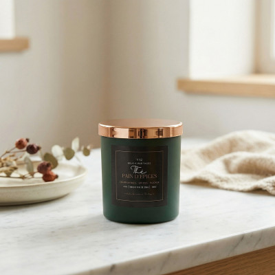 Bougie parfumée Pain d’Épices en cire de soja | Taoé3