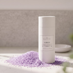 Bougie Sable Végétale - Kit SABLES Lavande | TAOÉ