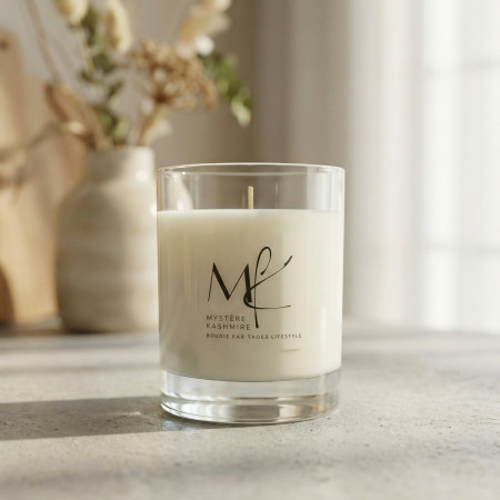 Mystère Kashmir – Bougie parfumée boisée en cire de soja | Taoé3