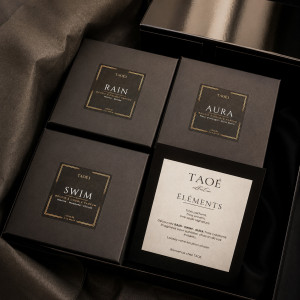 Coffret ÉLÉMENTS – Coffret cadeau bougies parfumées | TAOÉ