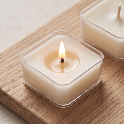 Chauffe-plats Carrés Lot de 6 – Bougies Chauffe-plat Sans Parfum | TAOÉ