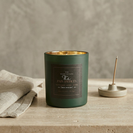 Bougie parfumée Pain d’Épices en cire de soja | Taoé