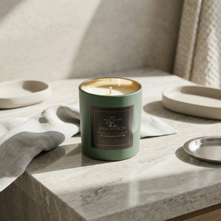 Bougie parfumée Pain d’Épices en cire de soja | Taoé