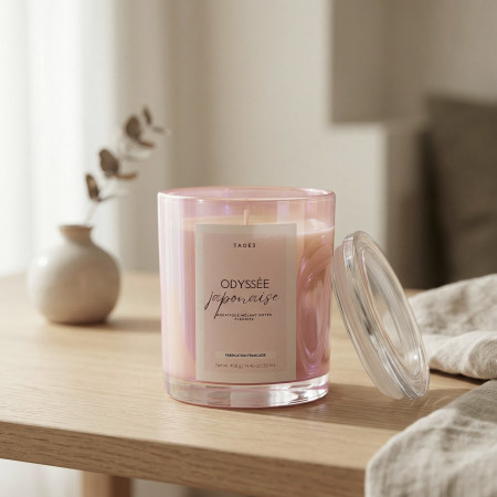Japanese Odyssey scented candle in soy wax | Taoé3