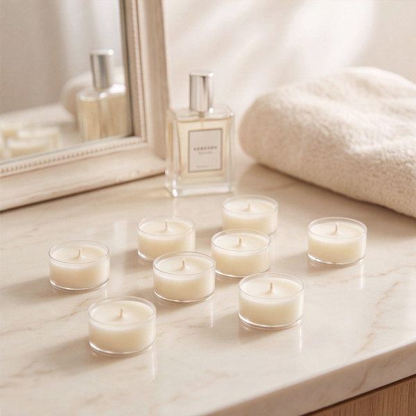 Chauffe-plats Ronds Lot de 6 – Bougies Chauffe-plat Sans Parfum | TAOÉ
