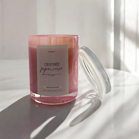 Japanese Odyssey scented candle in soy wax | Taoé3