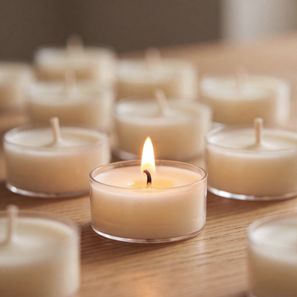 Chauffe-plats Ronds Lot de 6 – Bougies Chauffe-plat Sans Parfum | TAOÉ