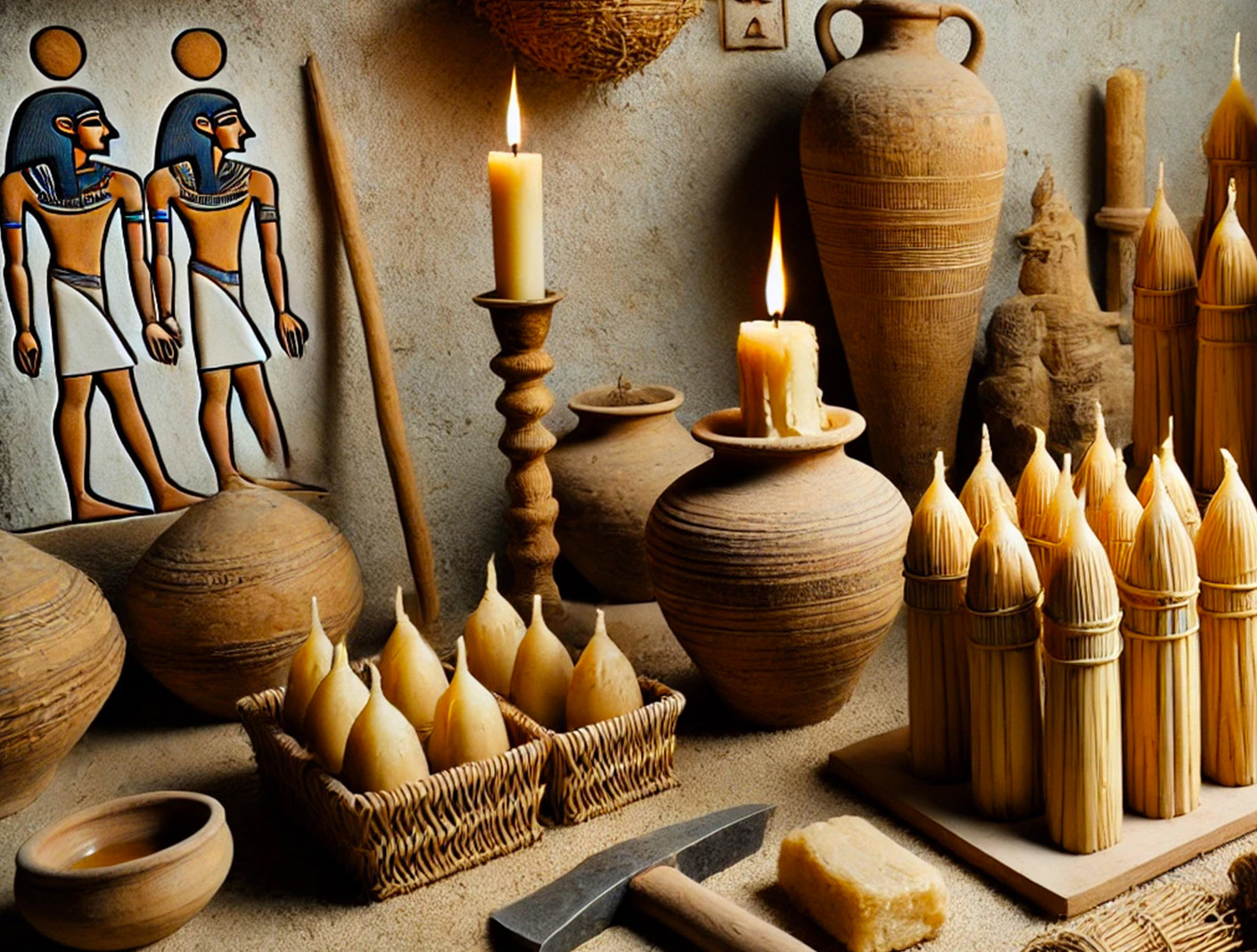 L'histoire des bougies